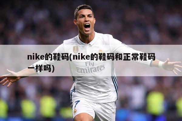 nike的鞋码(nike的鞋码和正常鞋码一样吗)