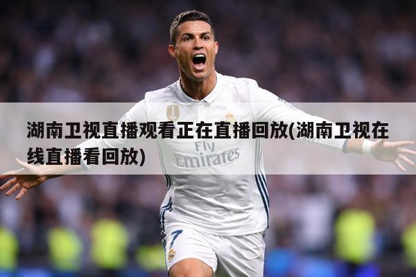 湖南卫视直播观看正在直播回放(湖南卫视在线直播看回放)